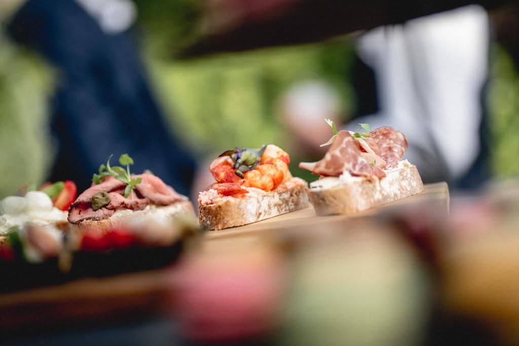Na Krétě catering a ukázka našich skvěle vychucených bruschett
