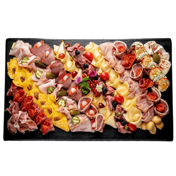 Sýrová a uzeninová mísa, catering pro firmy