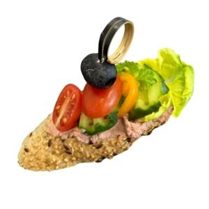 Kanapka s kachní paštikou - catering pro firmy i na soukromé oslavy