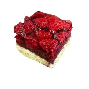 mini dezert malinový - catering pro firmy i na soukromé oslavy