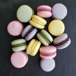 mini makronky - catering na porady, školení a na akce